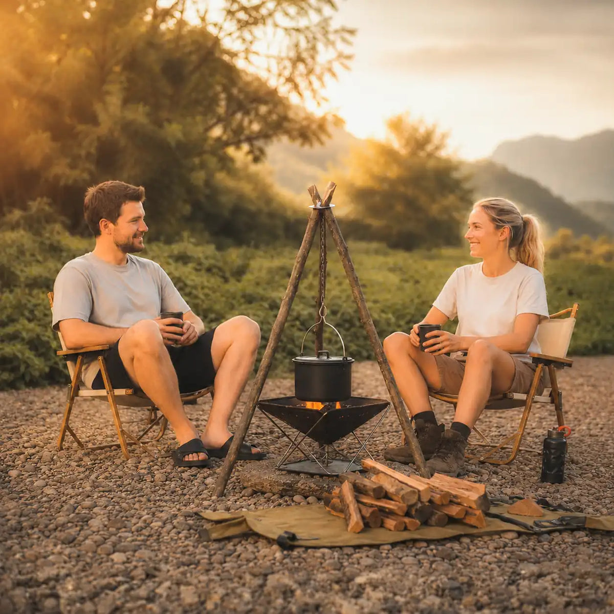 Wilderness Campfire Cooking Kit