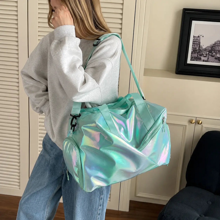 Aurora Drift Carryall - Seafoam Glow