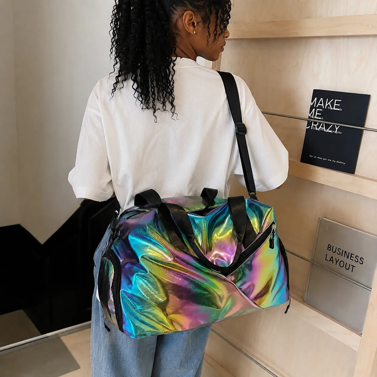Aurora Drift Carryall - Prism Black