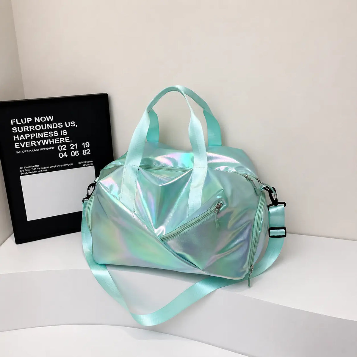 Aurora Drift Carryall - Seafoam Glow