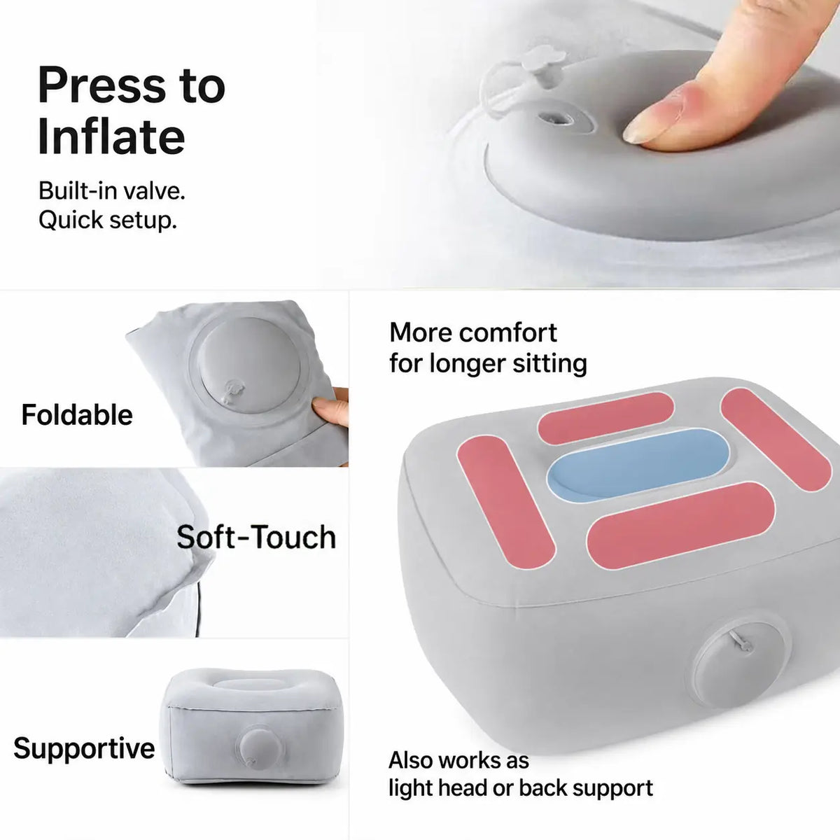 Inflatable Picnic Seat Cushions
