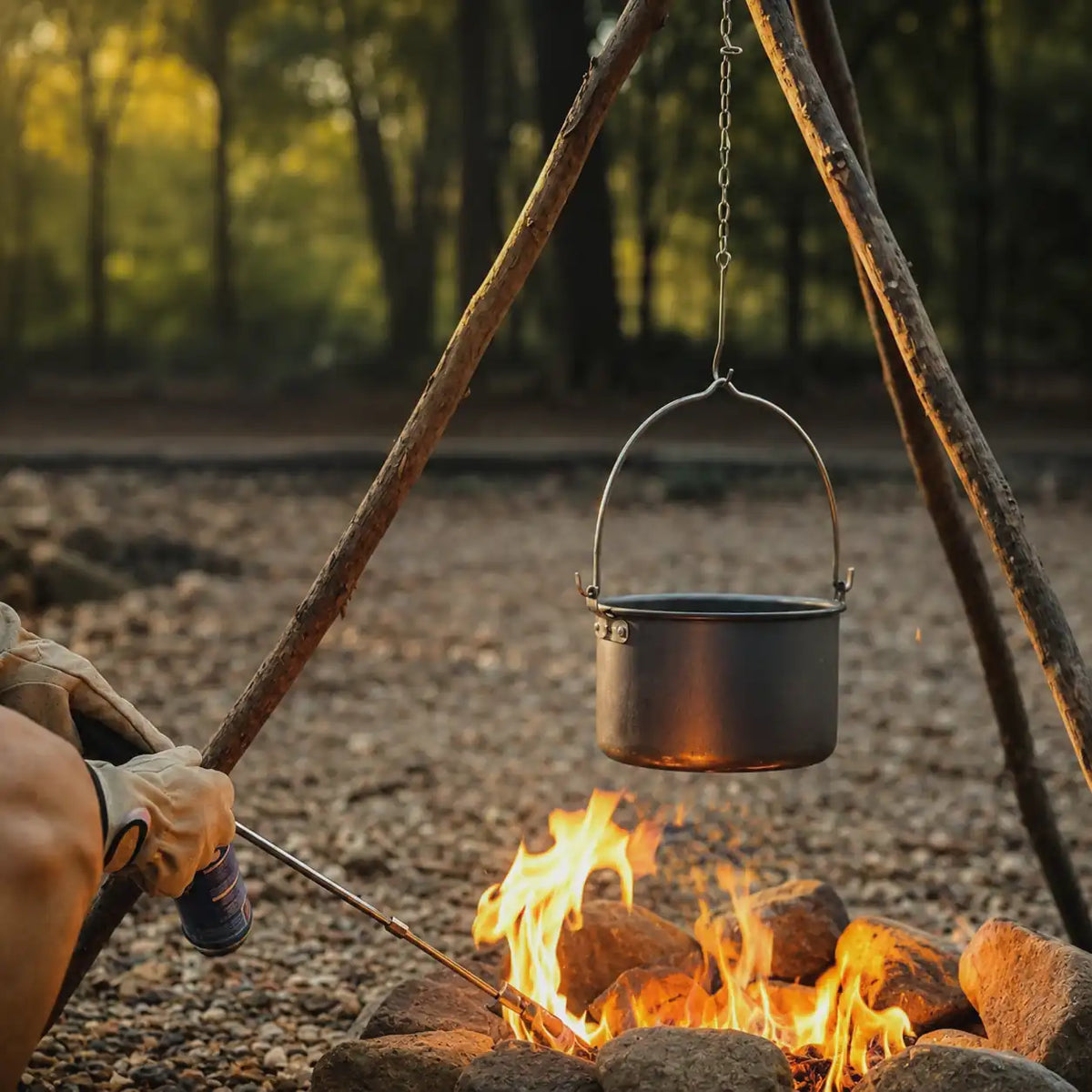 Wilderness Campfire Cooking Kit