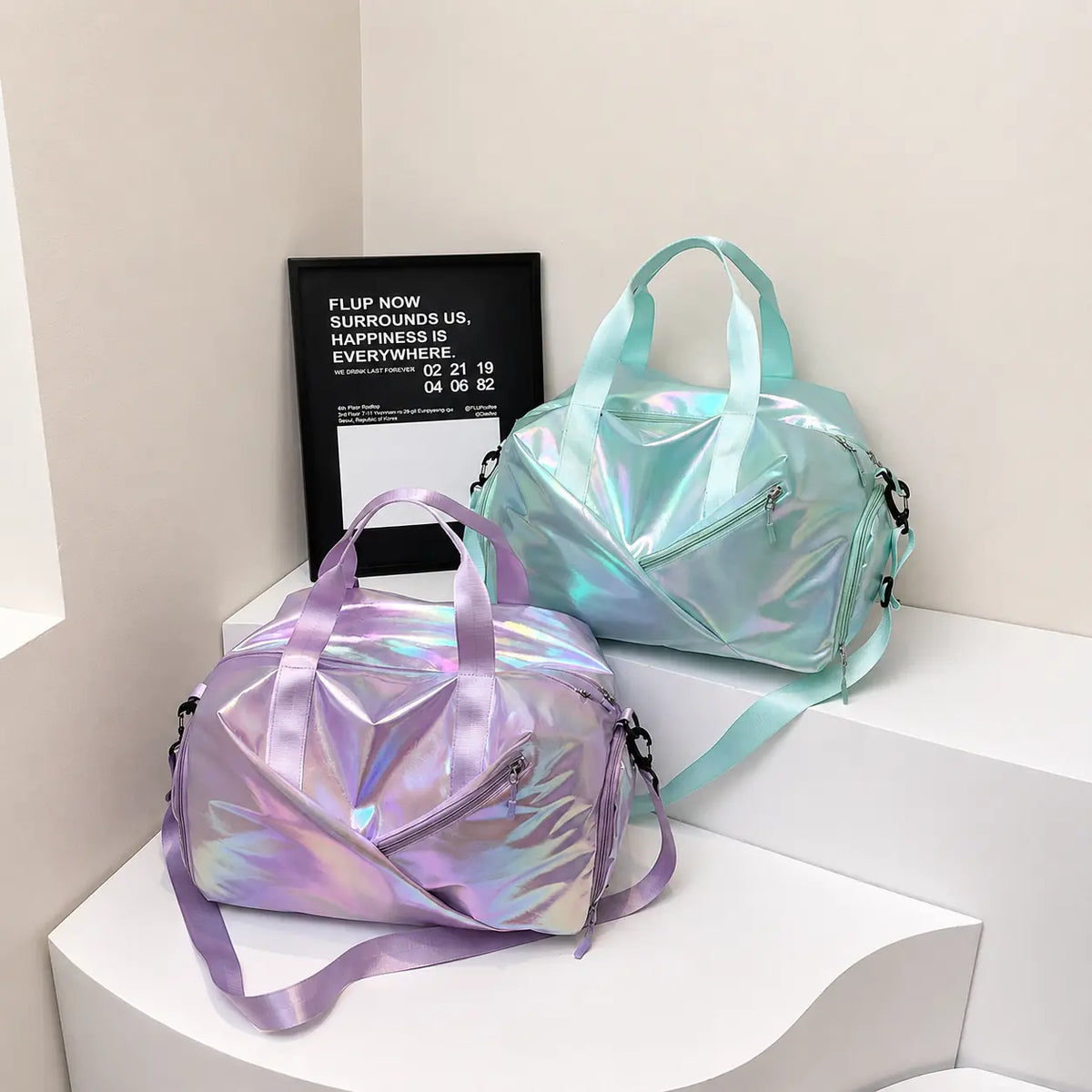 Aurora Drift Carryall - Seafoam Glow