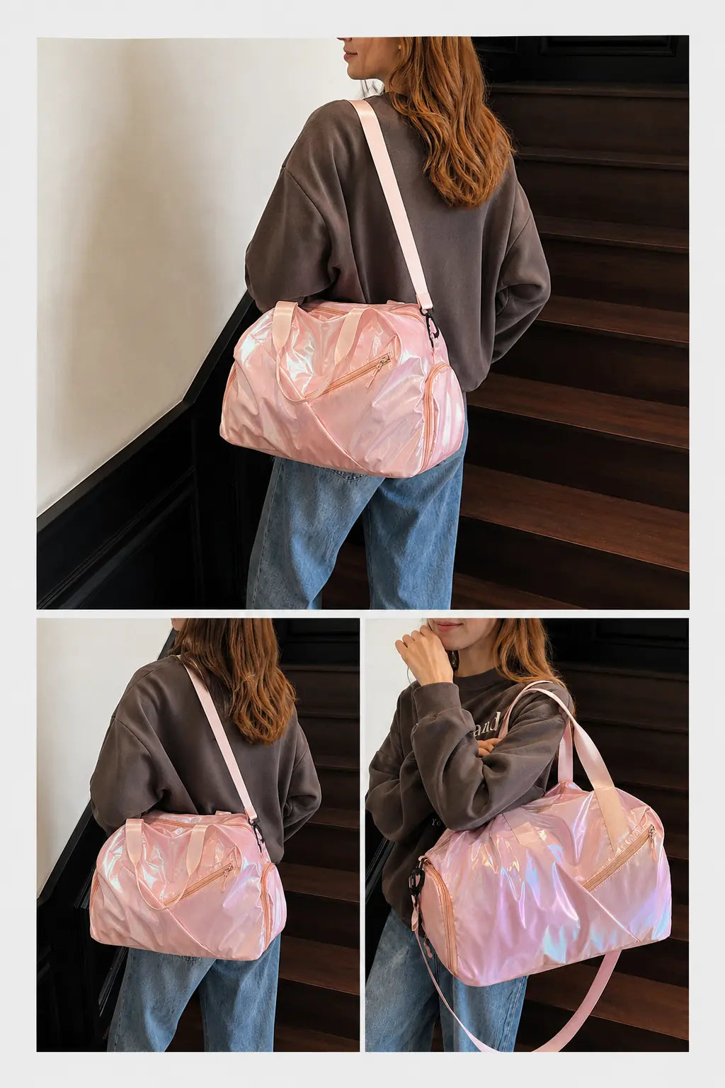 Aurora Drift Carryall - Blush Glow