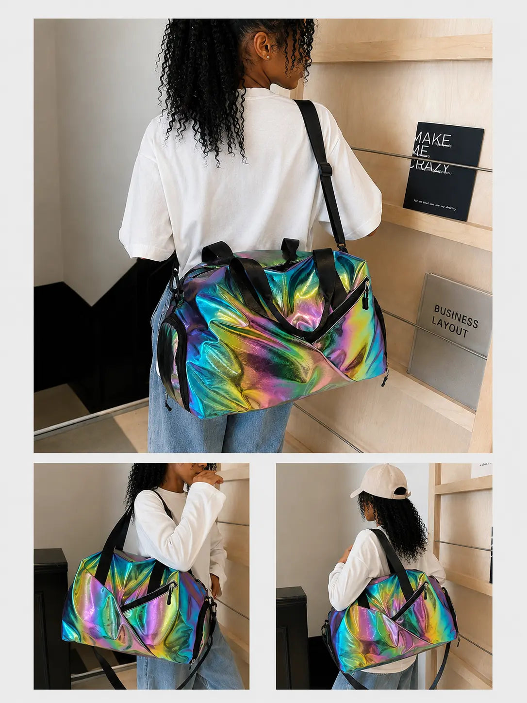 Aurora Drift Carryall - Prism Black