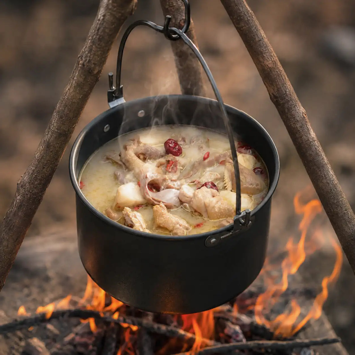Wilderness Campfire Cooking Kit