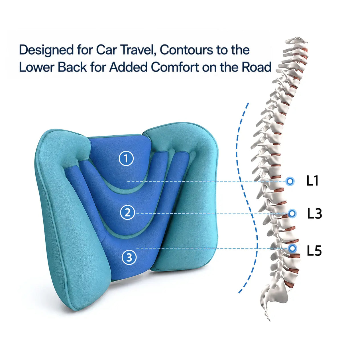 Inflatable Car Lumbar Support
