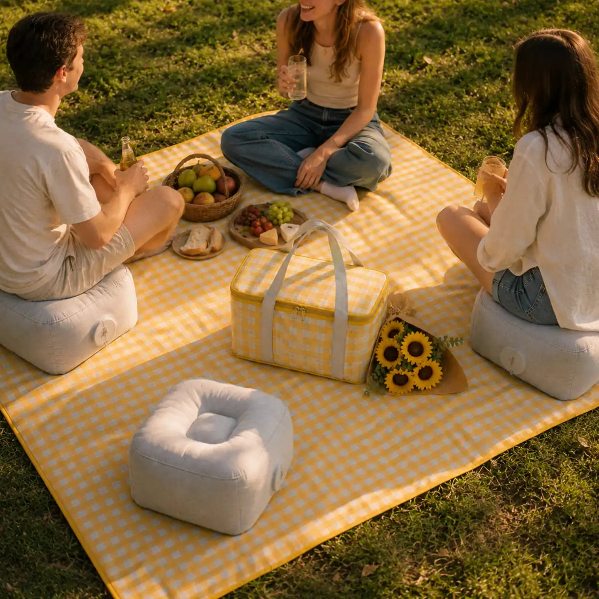 Inflatable Picnic Seat Cushions
