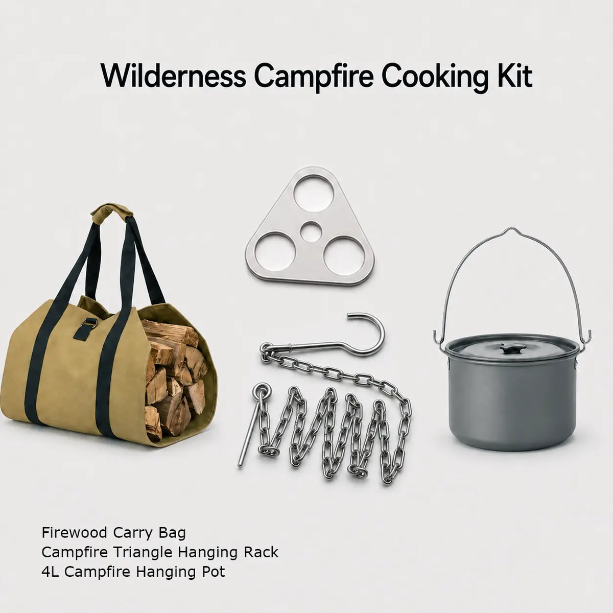 Wilderness Campfire Cooking Kit