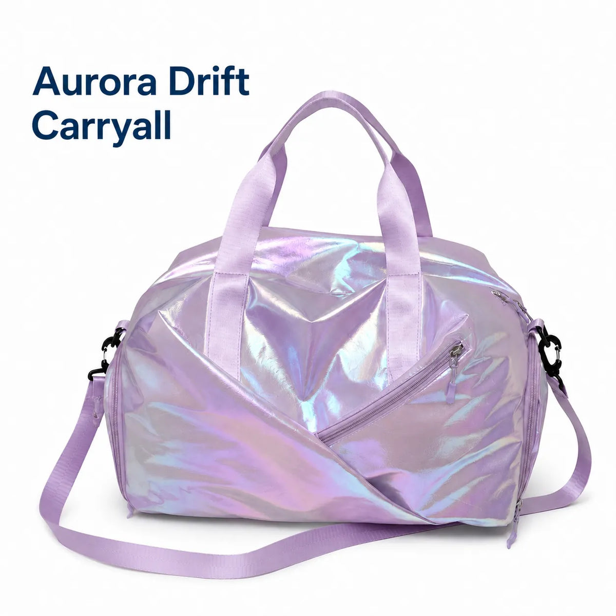 Aurora Drift Carryall - Lavender Prism