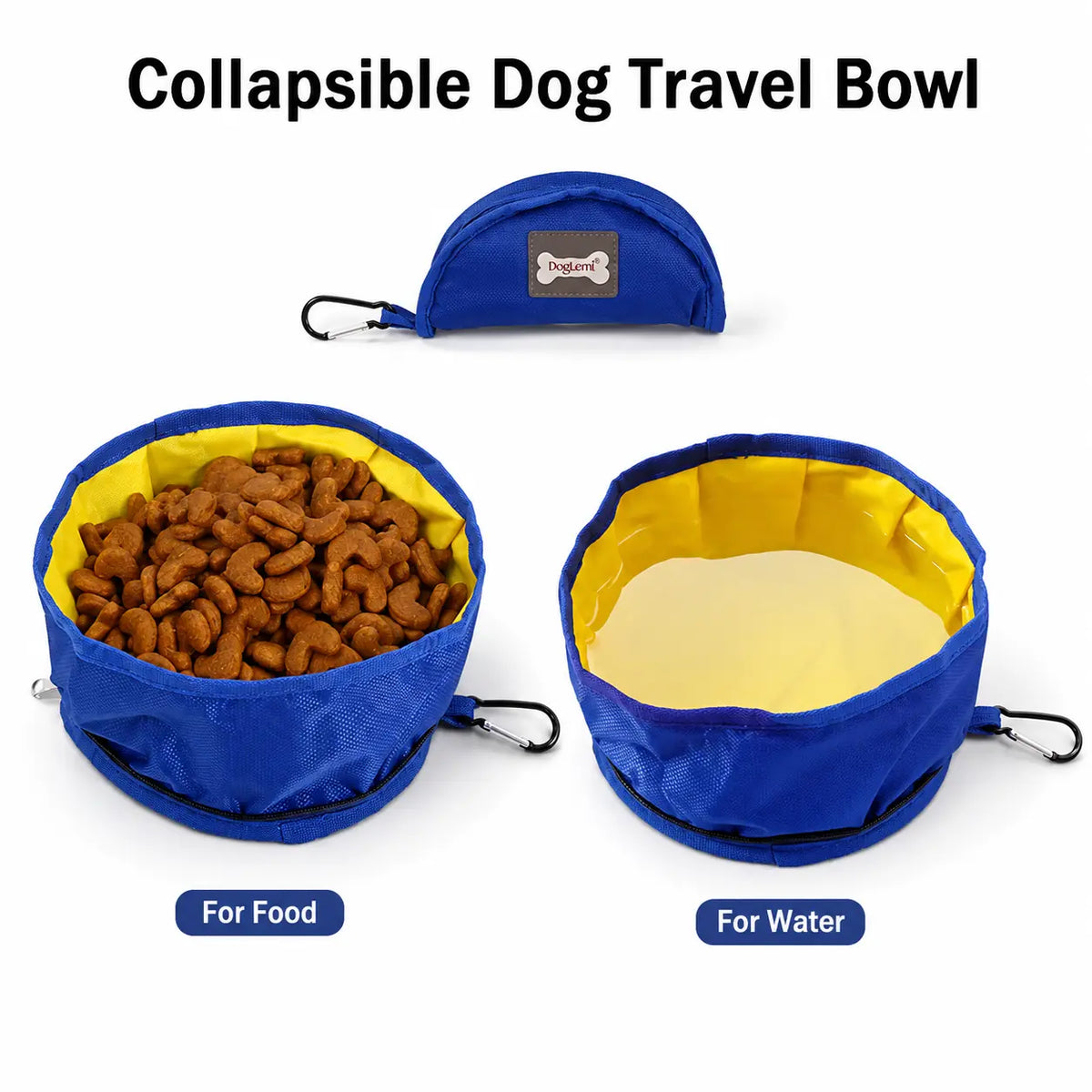 Collapsible Dog Travel Bowl