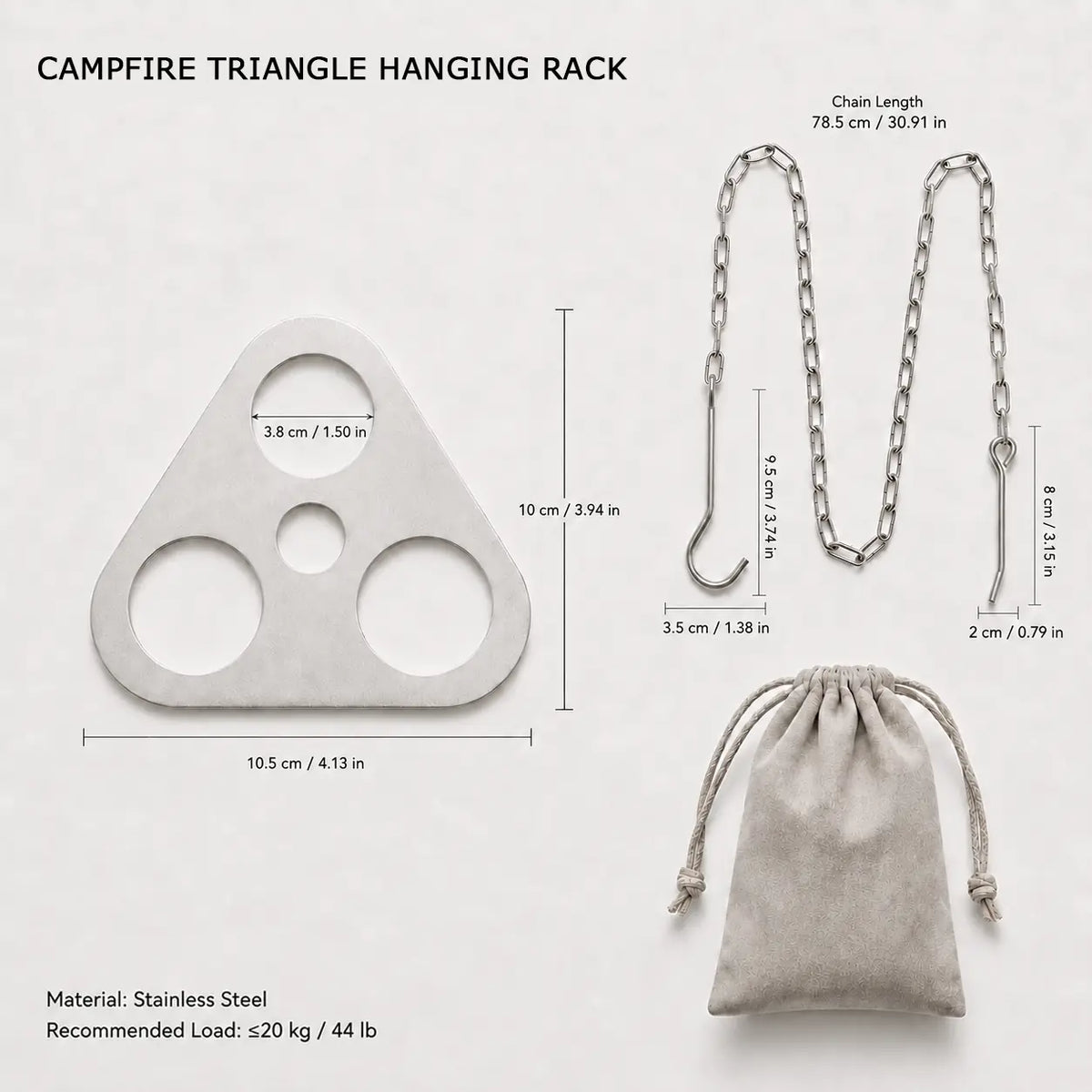 Wilderness Campfire Cooking Kit