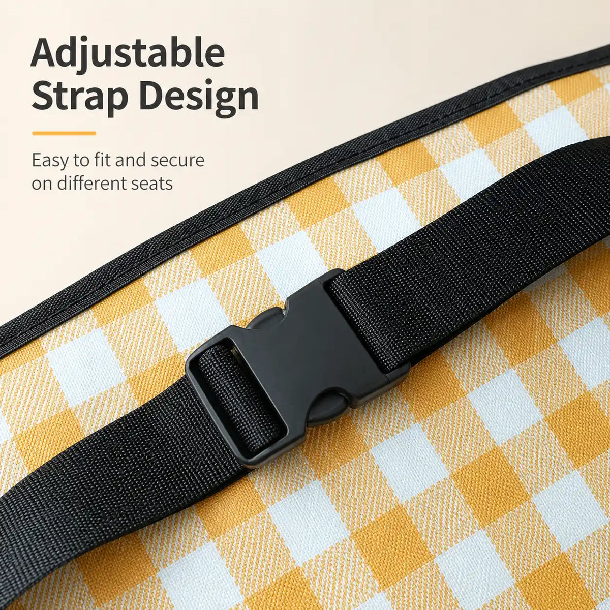 Water-Resistant Pet Car Seat Cover