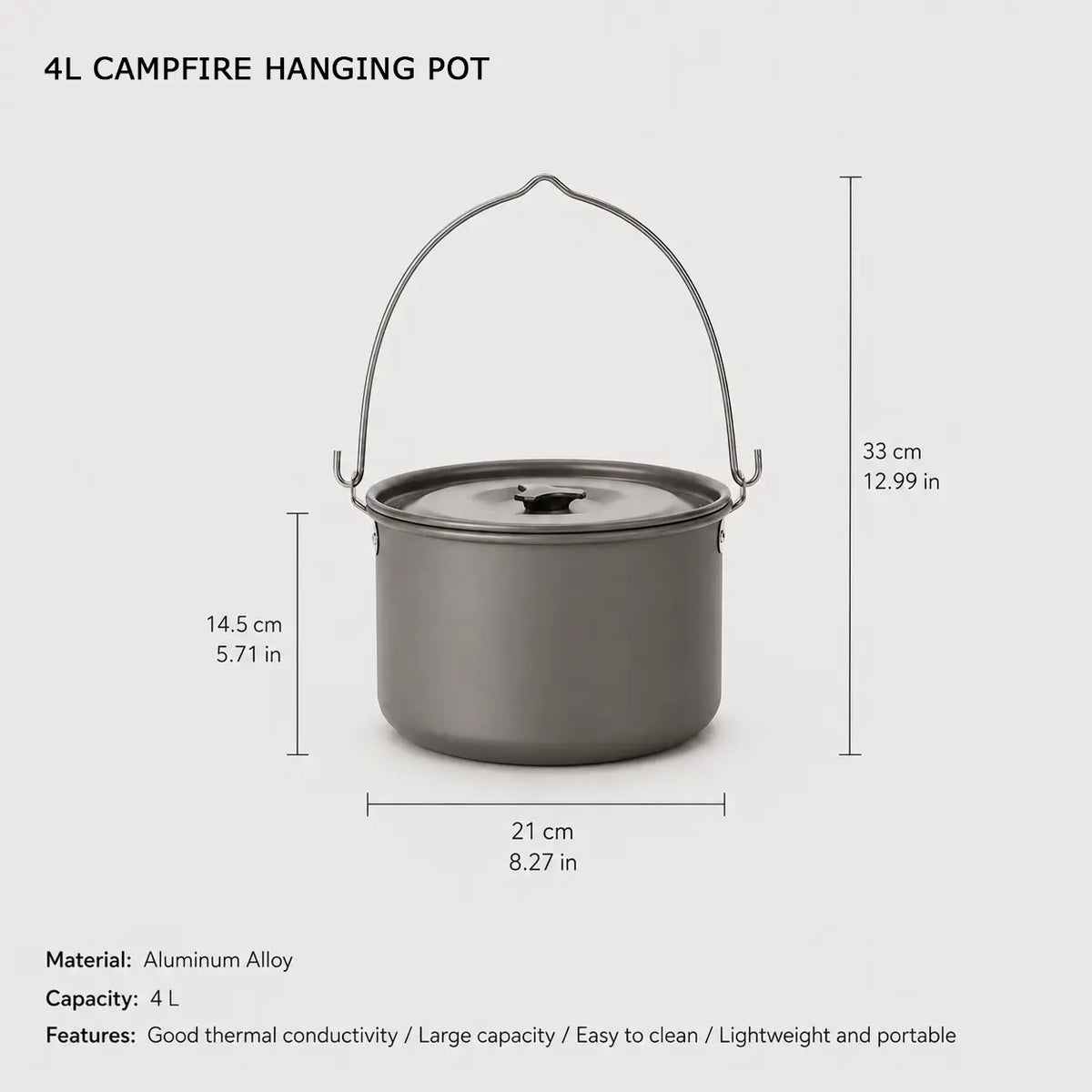 Wilderness Campfire Cooking Kit