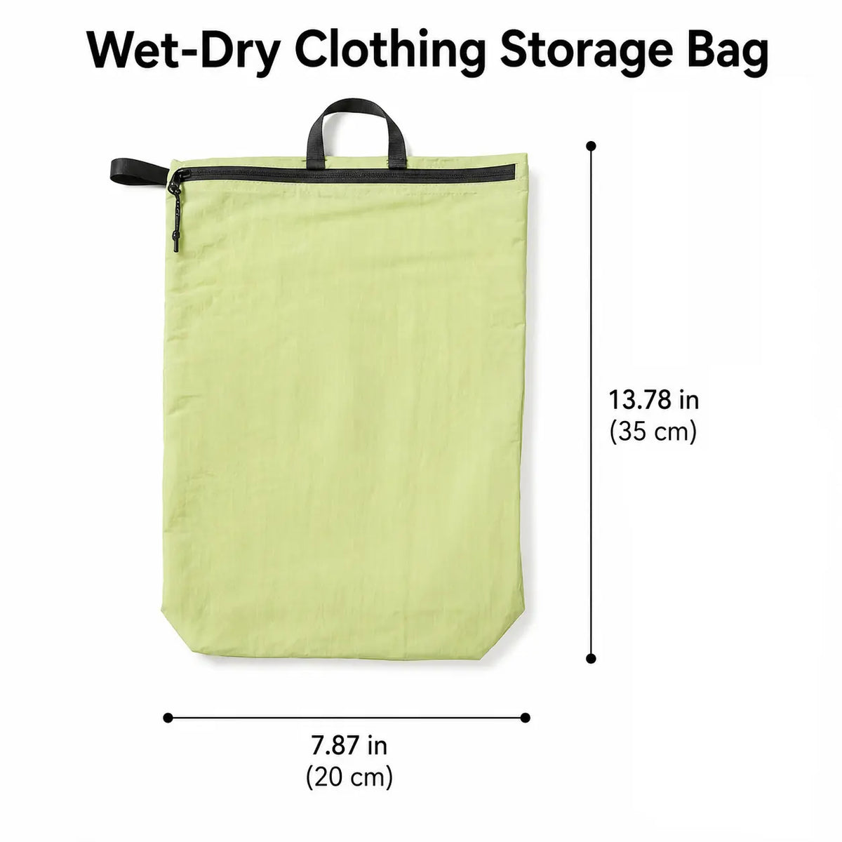 Wet-Dry Clothing Storage Bag