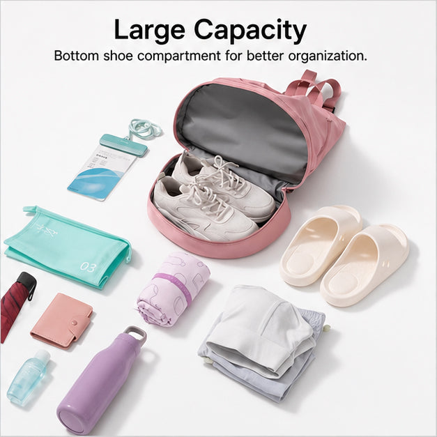 Wet-Dry Beach Backpack